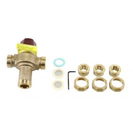 Siemens LFLM490-1 1/2" 3-Way Mixing Valve 90°F-160°F