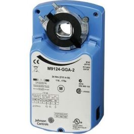 Johnson Controls M9124-AGE-2 Electric NSR Actuator, 210 in-lb On/Off & Floating Control 125 SEC, 1000 Ohm Feedback