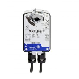 Johnson Controls M9203-BUB-2 Electric Damper Actuator S/R On/Off Auxiliary Switch 85-264V