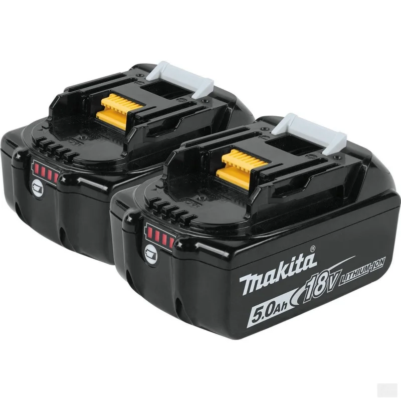 Makita 18V 5Ah Li-Ion Battery BL1850B-2 (2-Pack) 196681-7