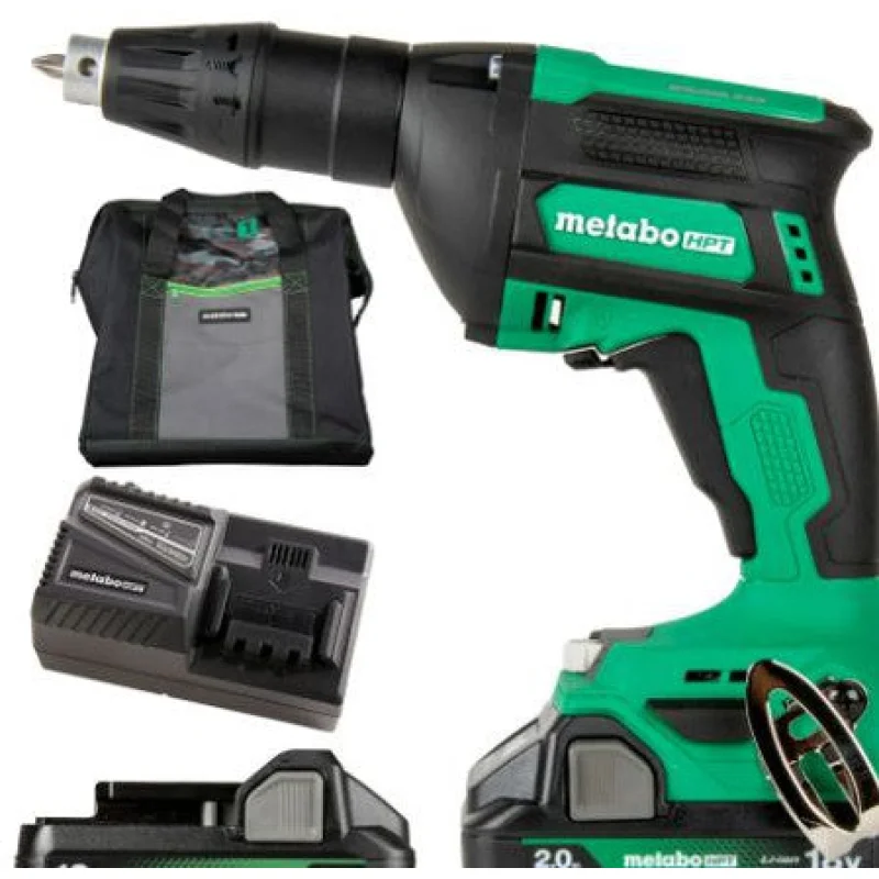 Metabo 18V MultiVolt Cordless Drywall Screw Gun Kit | Metabo HPT {W18DAQA}