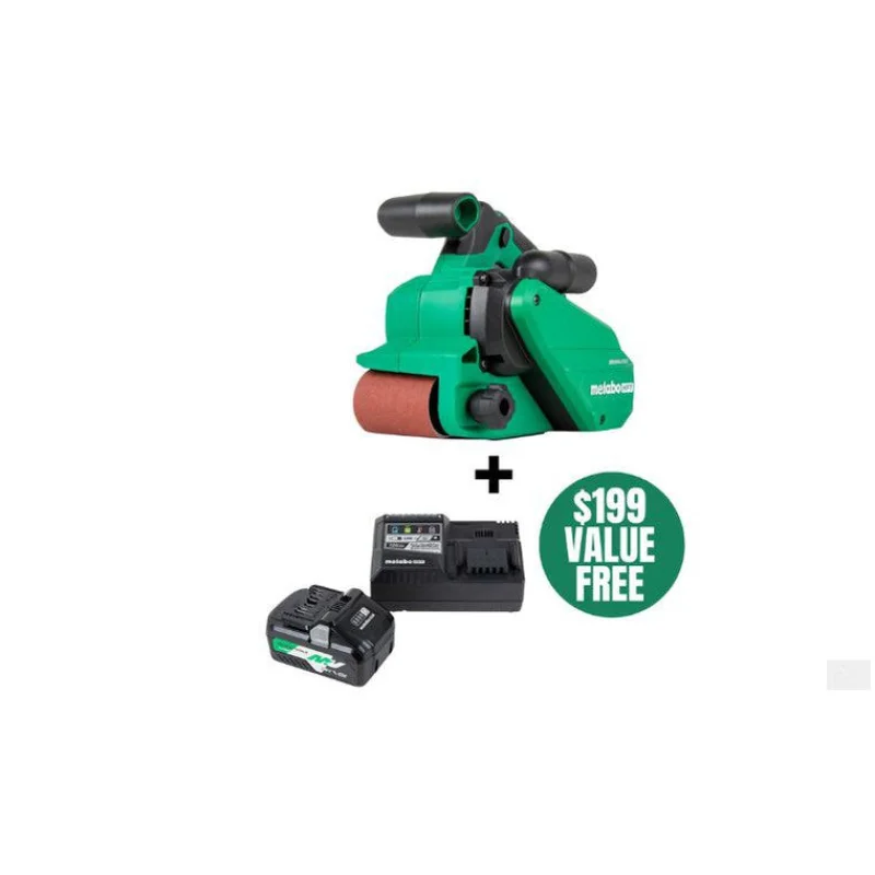 Metabo 36V MultiVolt Cordless 3 x 21in Belt Sander (Tool Only) {SB3608DAQ4}