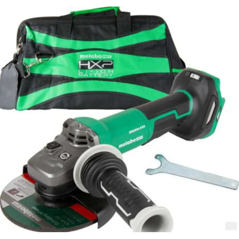 Metabo 36V MultiVolt Cordless Brushless 6″ Variable Speed Paddle Switch Angle Grinder (Tool Only) {G3615DVFQ6}