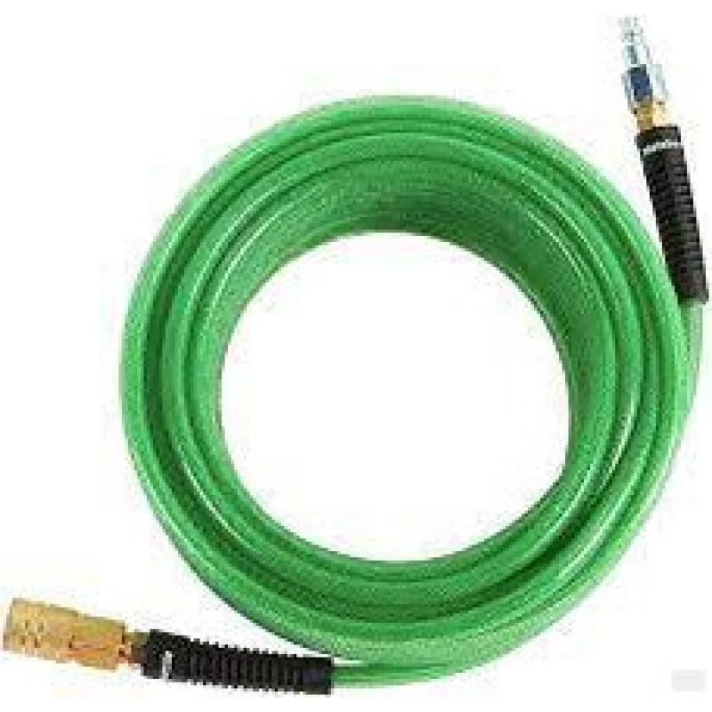 METABO HPT CA Tools Air Hose, 1/4-Inch X 50 Ft, Professional Grade Polyurethane, 300 Psi [115155M]