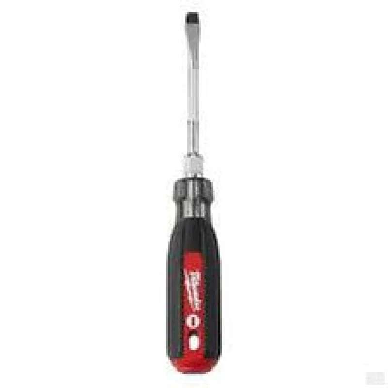 Milwaukee 1/4″ Slotted – 4″ Cushion Grip Screwdriver 48-22-2821
