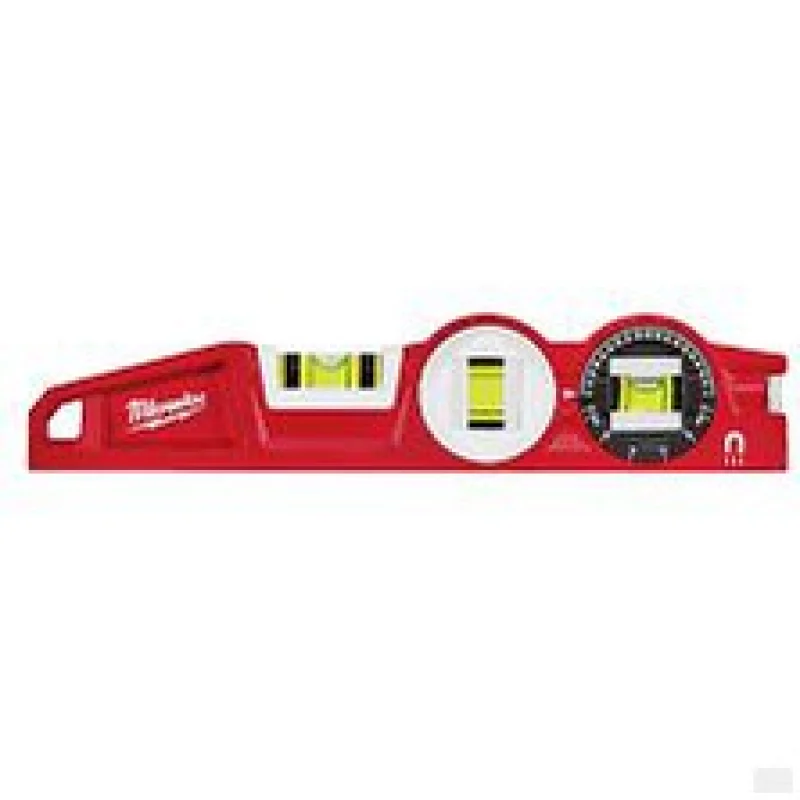Milwaukee 10″ Die cast Torpedo Level with 360 Degree Locking Vial 48-22-5210