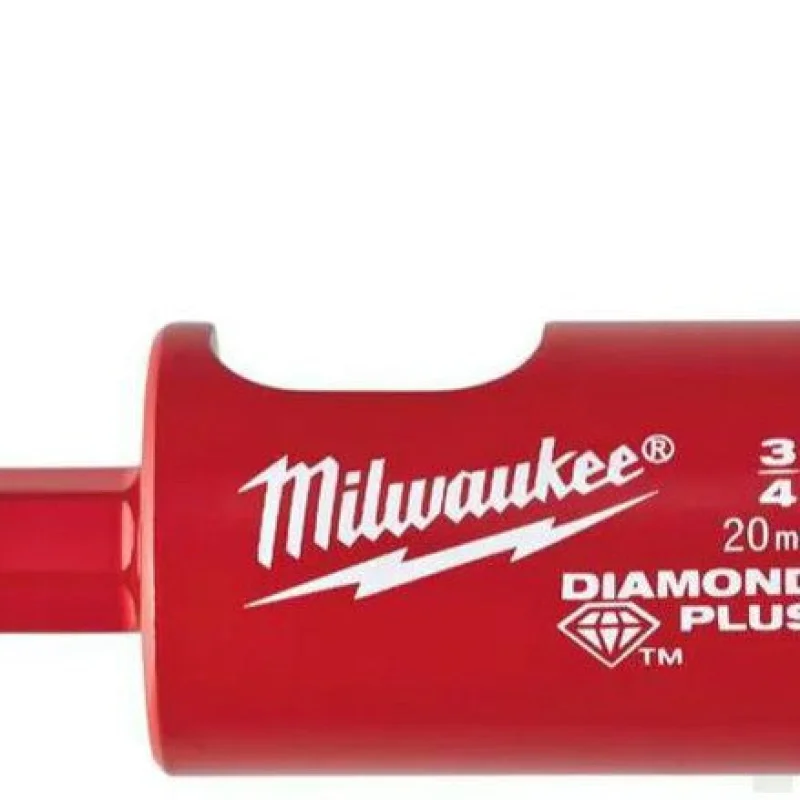 Milwaukee 3/4-inch Diamond Plus Hole Saw w/ Arbor 49-56-0515
