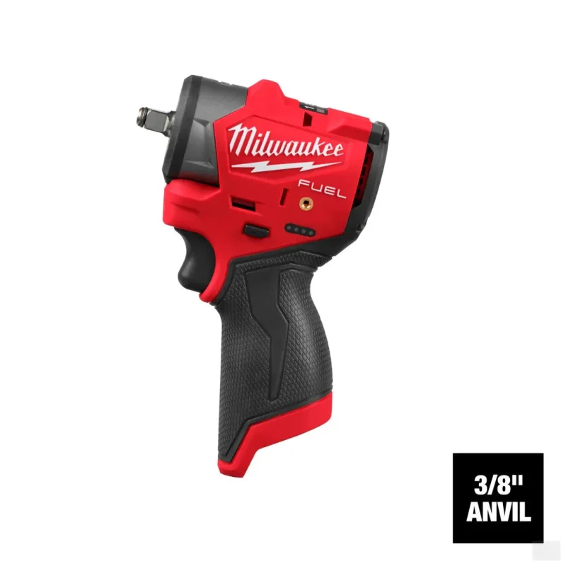 Milwaukee 3049-20 M12 FUEL 3/8″ Subcompact Impact Wrench w/ Friction Ring (Tool Only)
