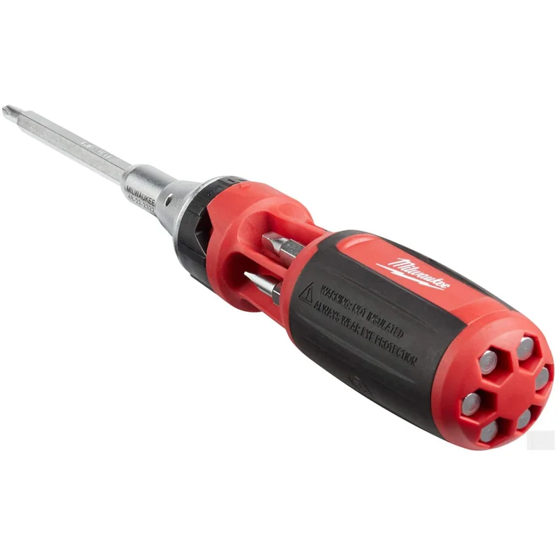 MILWAUKEE 9-in-1 Square Drive Ratcheting Multi-bit Driver 48-22-2322