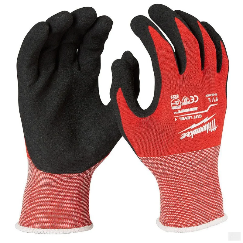 MILWAUKEE Cut 1 Nitrile Glove – 6 PK – Large 48-22-8902P