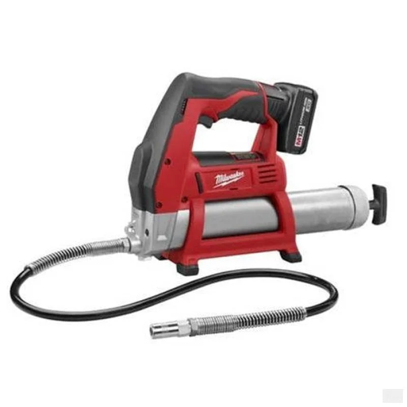Milwaukee M12 Cordless LITHIUM-ION Grease Gun Kit 2446-21XC