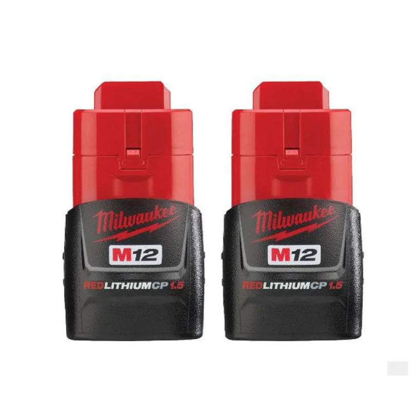 Milwaukee M12 REDLITHIUM 1.5Ah Compact Battery Pack (2 Piece) {48-11-2411}