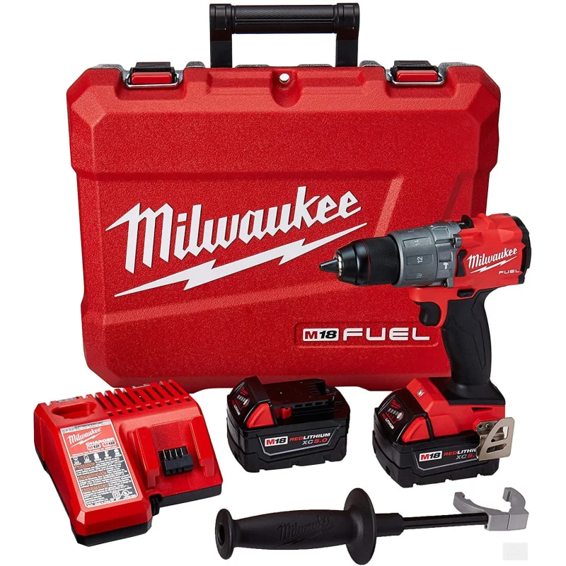 MILWAUKEE M18 FUEL 1/2″ Hammer Drill Kit 2804-22