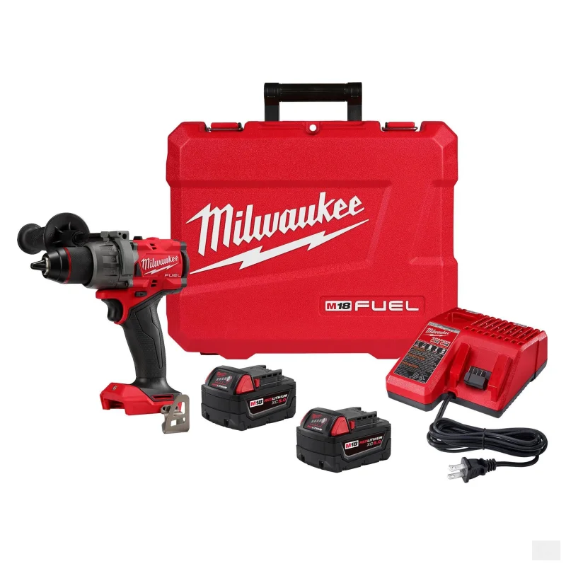 Milwaukee M18 FUEL 1/2in Hammer Drill/Driver Kit 2904-22