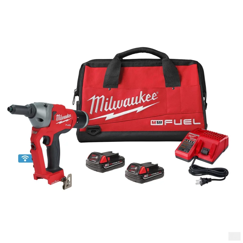 MILWAUKEE M18 FUEL 1/4 in Blind Rivet Tool w/ ONE-KEY Kit (2660-22CT)