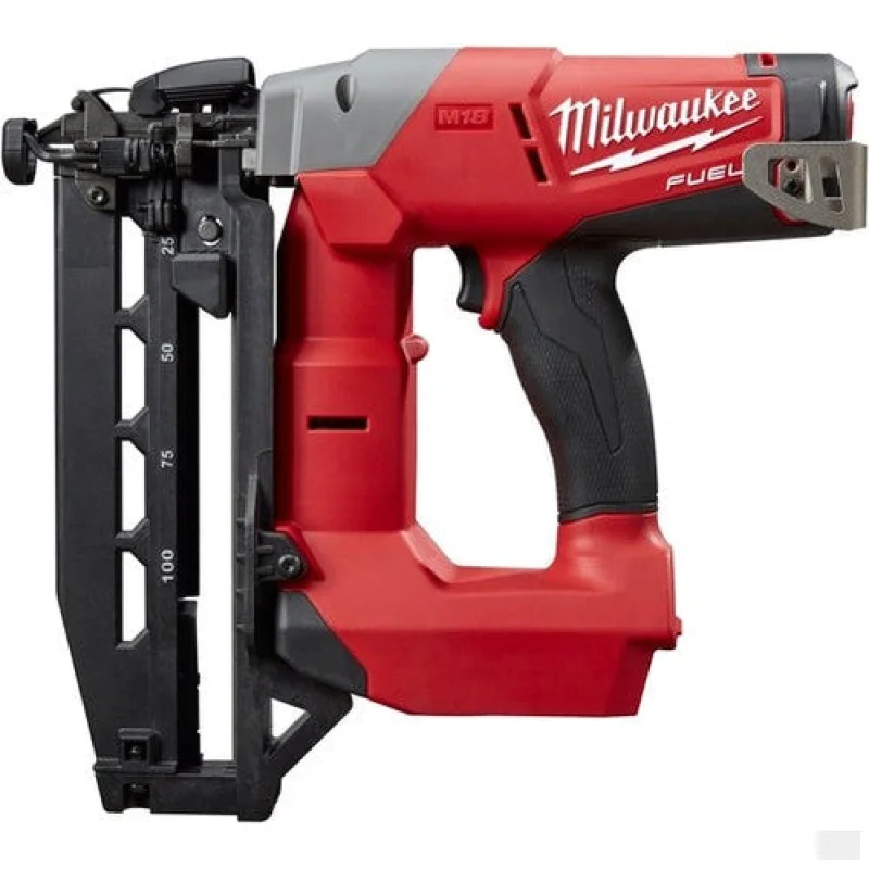 Milwaukee M18 FUEL 18 Volt Lithium-Ion Brushless Cordless 16 Gauge Straight Finish Nailer 2741-20Tool Only