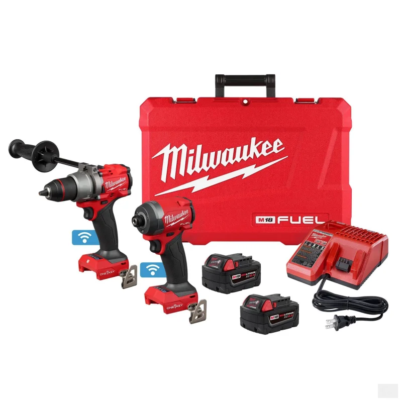 Milwaukee M18 FUEL 2-Tool Combo Kit w/ ONE-KEY (3696-22)