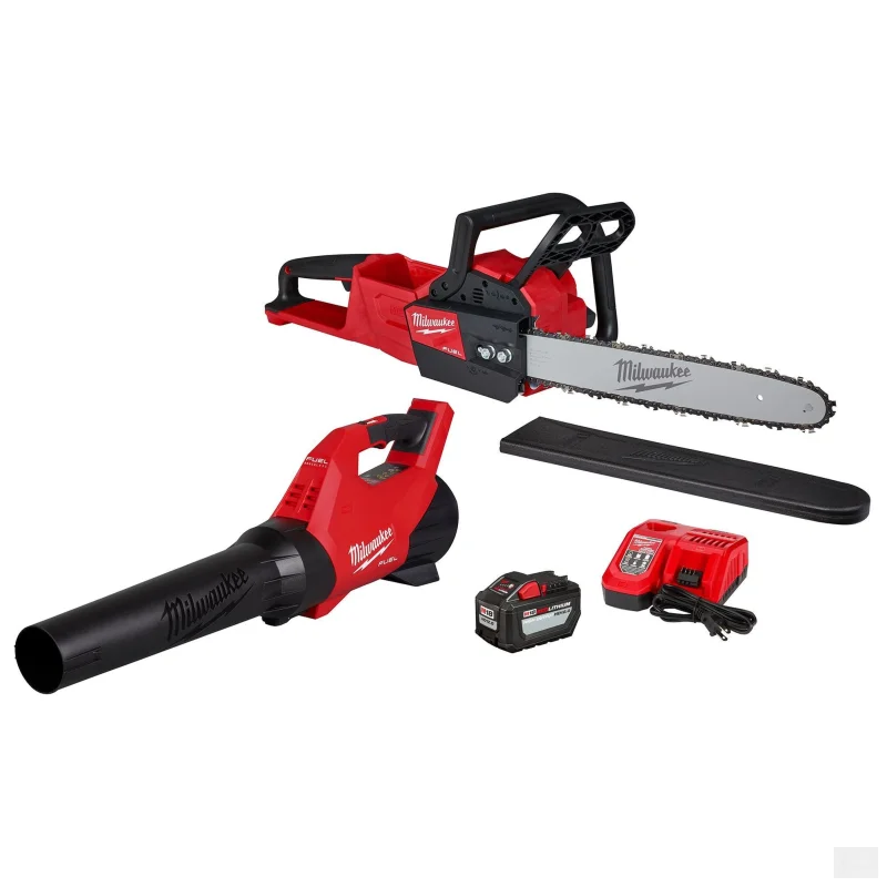 Milwaukee M18 FUEL Chainsaw and M18 Blower Combo Set (2727-21HDB)