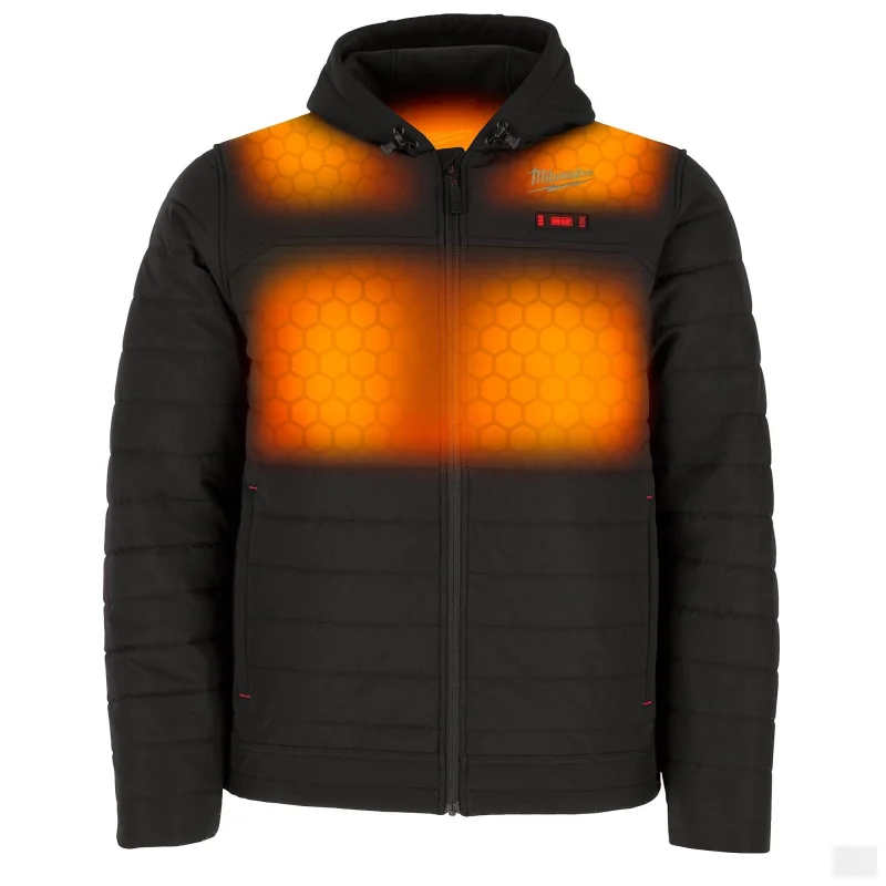 Milwaukee Men’s M12 AXIS Black Heated Jacket Kit (M102B-21)