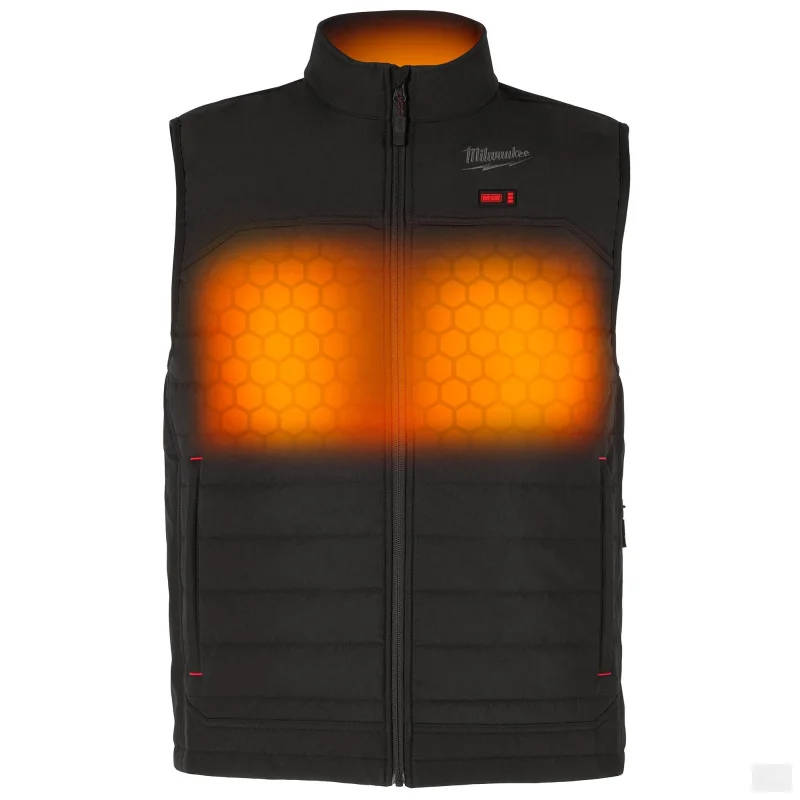 Milwaukee Men’s M12 AXIS Black Heated Vest Kit (M300B-21)