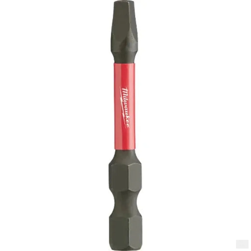 Milwaukee SHOCKWAVE 2Impact Square Recess #3 Power Bits (Bulk 25)