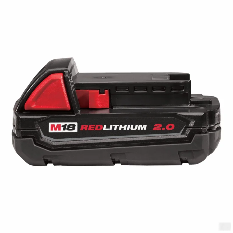 Milwaukee Tool 18V M18 Lithium-Ion Compact (CP) 2.0 Ah REDLITHIUM Battery (48-11-1820)