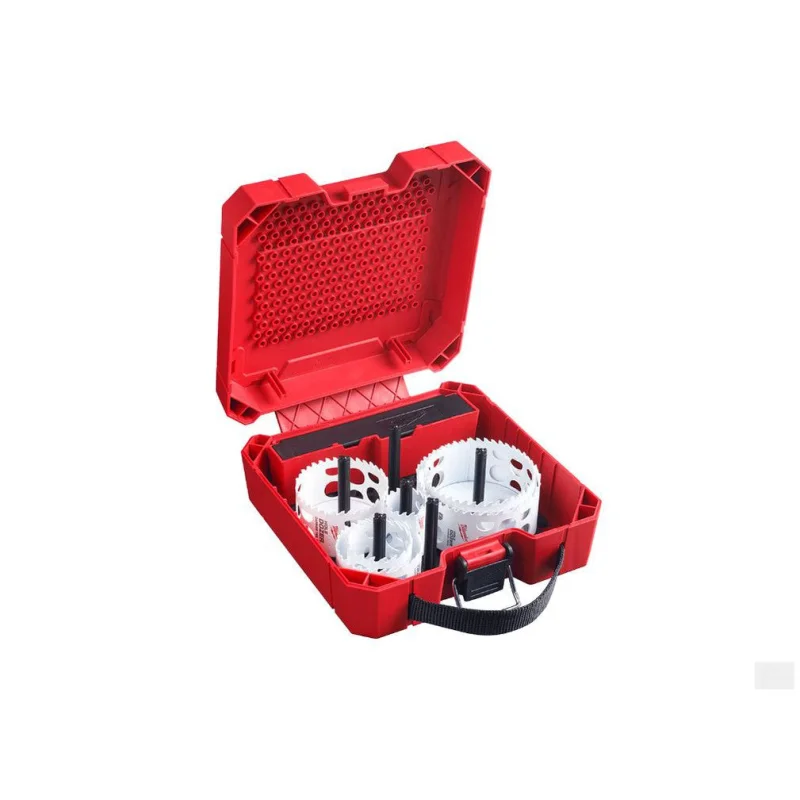 Milwaukee Tool 9 PC HOLE DOZER with Carbide Teeth Large Diameter Hole Saw Kit (49-22-3077)