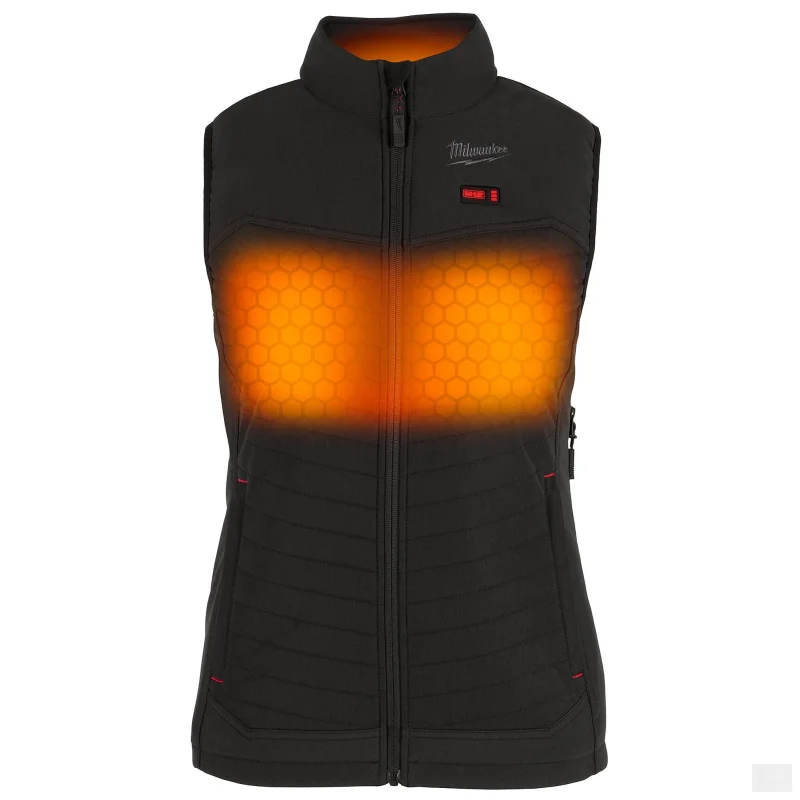 Milwaukee Women’s M12 AXIS Black Heated Vest Kit (F300B-21)