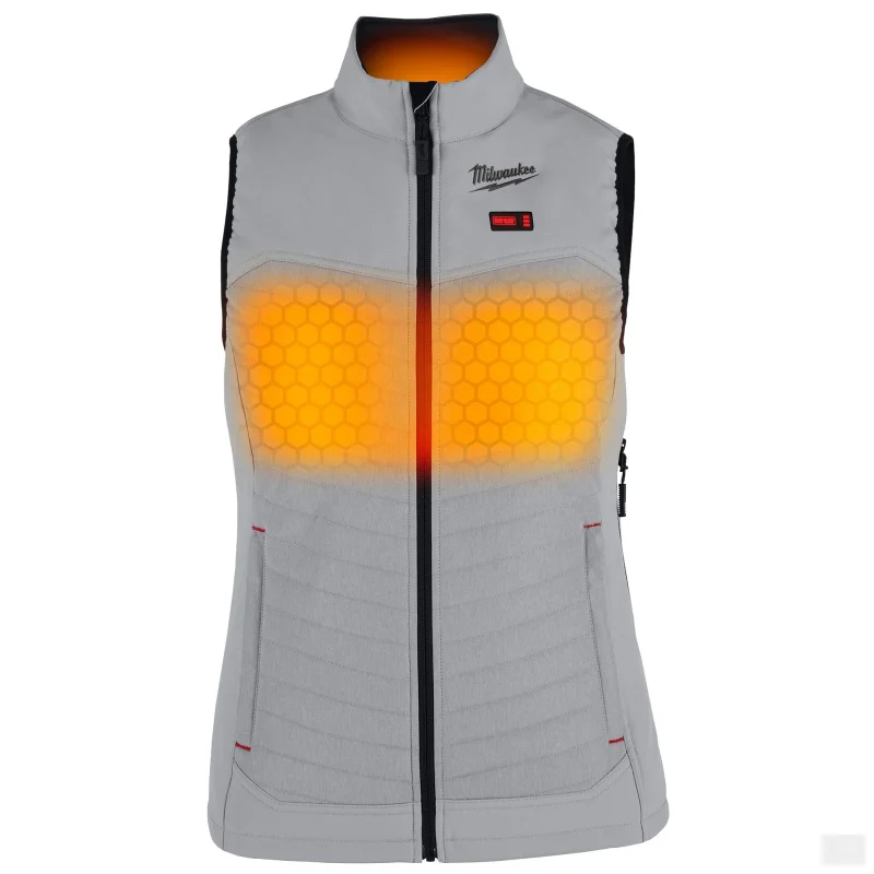 Milwaukee Women’s M12 AXIS Gray Heated Vest Kit (F300G-21)