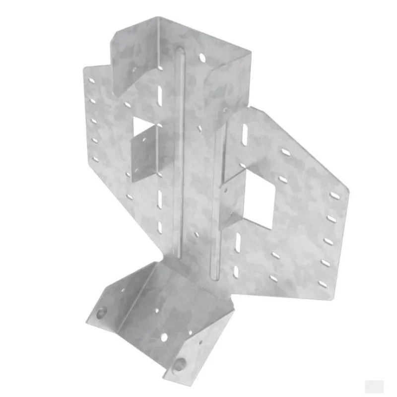 MiTek 3-1/2″ Triple Zinc Slope/Skew Hanger {4×10} (LSSH35-TZ)
