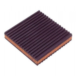 DiversiTech MP-4C Anti Vibration Pad 4" x 4" Cork Rubber