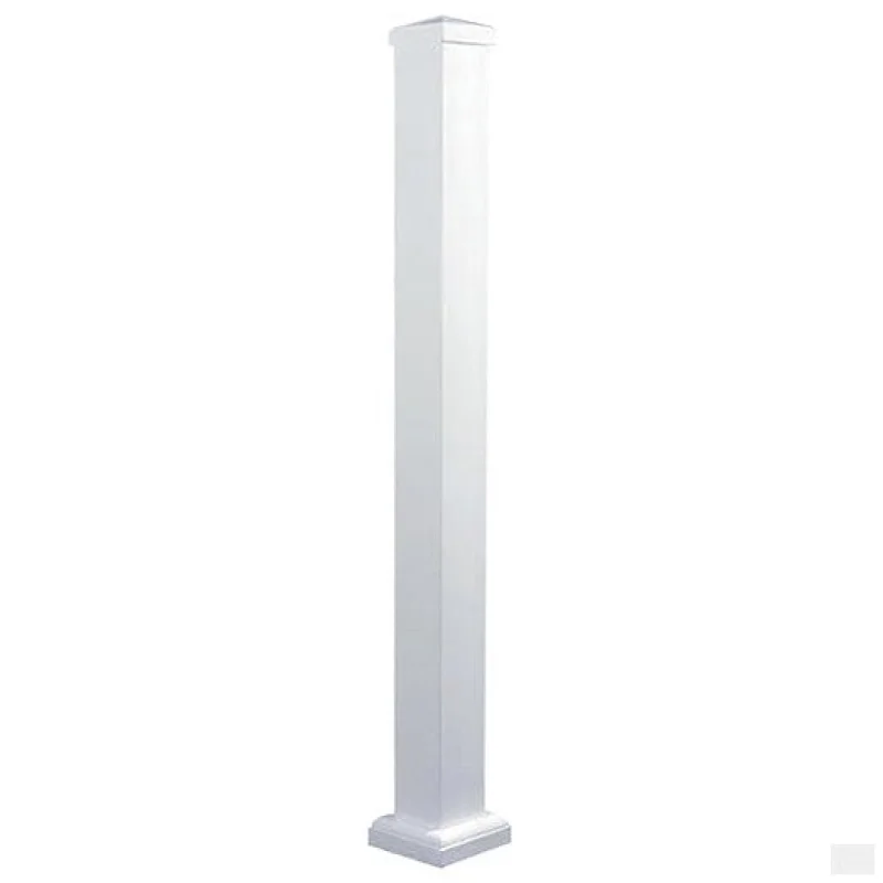 Nuvo Iron 39” Aluminum Deck & Stair Posts (White) [WHPOP39]