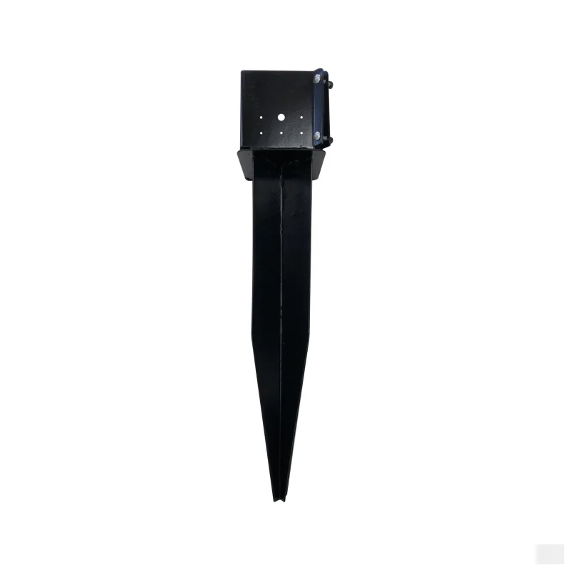 Nuvo Iron 6 x 6 Multi-Purpose Yard & Lawn Spike for In-Ground Post Support