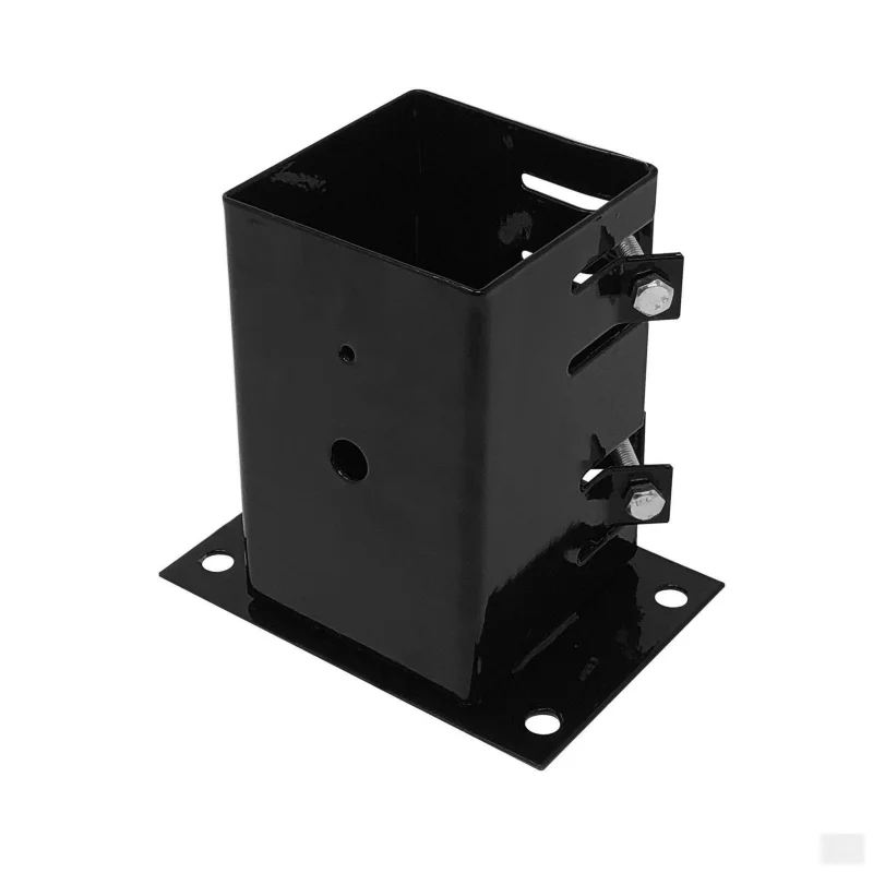 Nuvo Iron Steel Bolt Down Post Base Anchor for 4 x 4 Posts