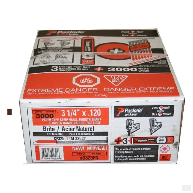PASLODE 3-1/4-in Strip Framing Fuel/Fastener