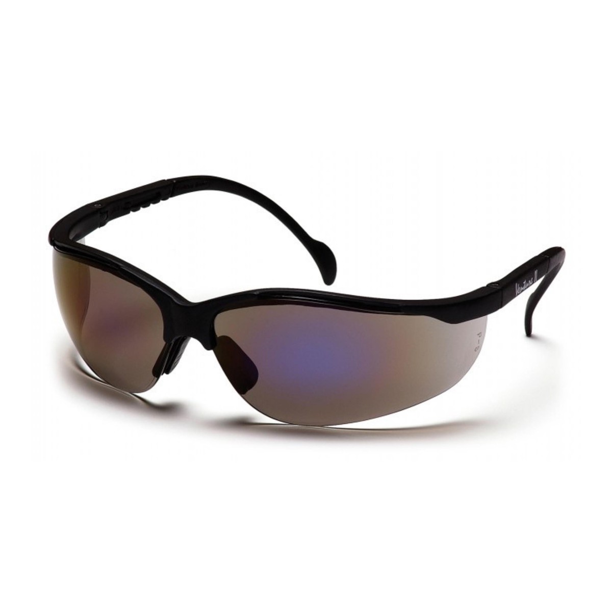 PYRAMEX-SB1875S Blue Mirror Lens with Black Frame