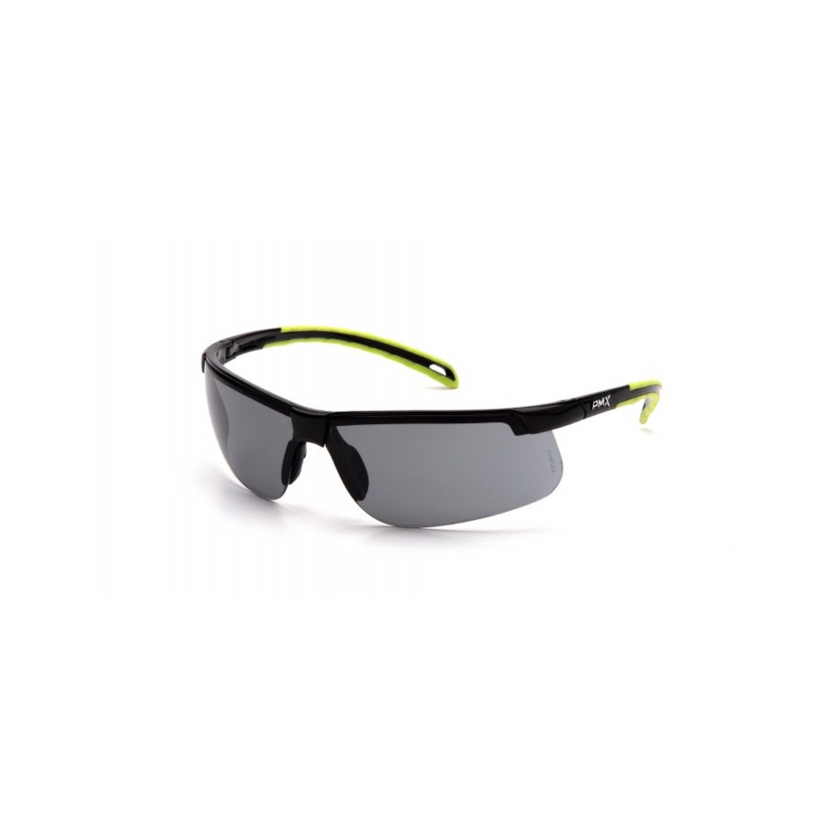 PYRAMEX-SBL8620DTM Gray H2MAX Anti-Fog Lens with Black/Lime Frame