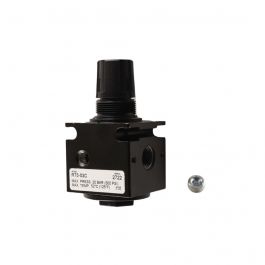 Parker Watts Fluid Air R75-03C 3/8" Air Regulator 0-125 PSI Out 300 PSI Max Inlet
