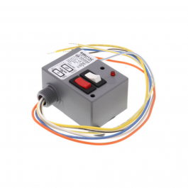 Functional Devices RIBU1SC SPDT Enclosed Relay W/Override 10A