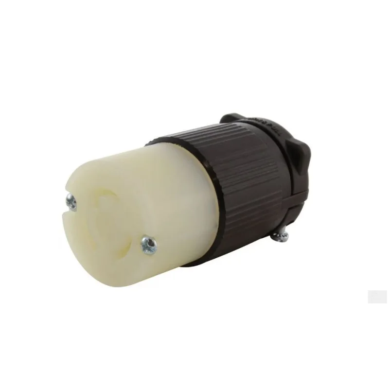Rong Kuang Electric US Nema L5-15R Anti-drop Industrial Female Groungding Locking Connector Socket 2 Pole 3 Wire Electrical Plug 15A 125V