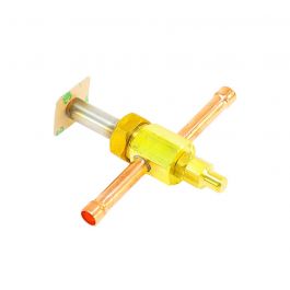 York S1-3310-00 N/C Solenoid Valve Manual Lift Stem 3/8" Sweat