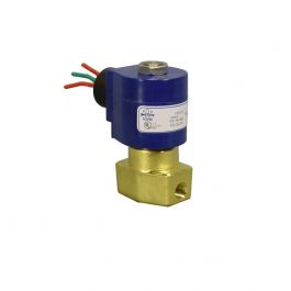 GC Valves S311GF02V8AC9 Solenoid Valve Viton Seat Brass Body N/C 1/8" NPT 120V