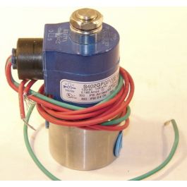GC Valves S402GF02V9BF5 Brass Solenoid Valve N/O 1/4"NPT 0/300-PSI 120V