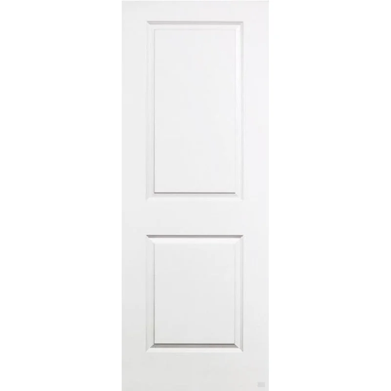Select Primed 2 Panel Hollow Core Textured Interior Door (Slab Only)