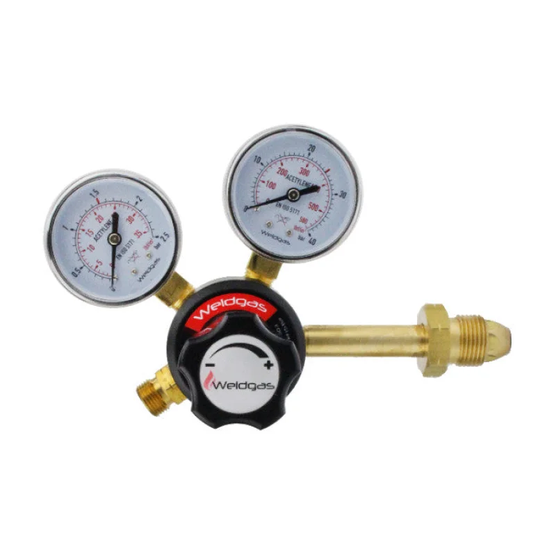Single Stage 2G Acetylene Regulator Side Entry
