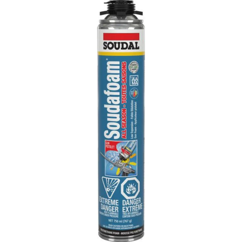 Soudal Soudafoam All Season 750ml gun