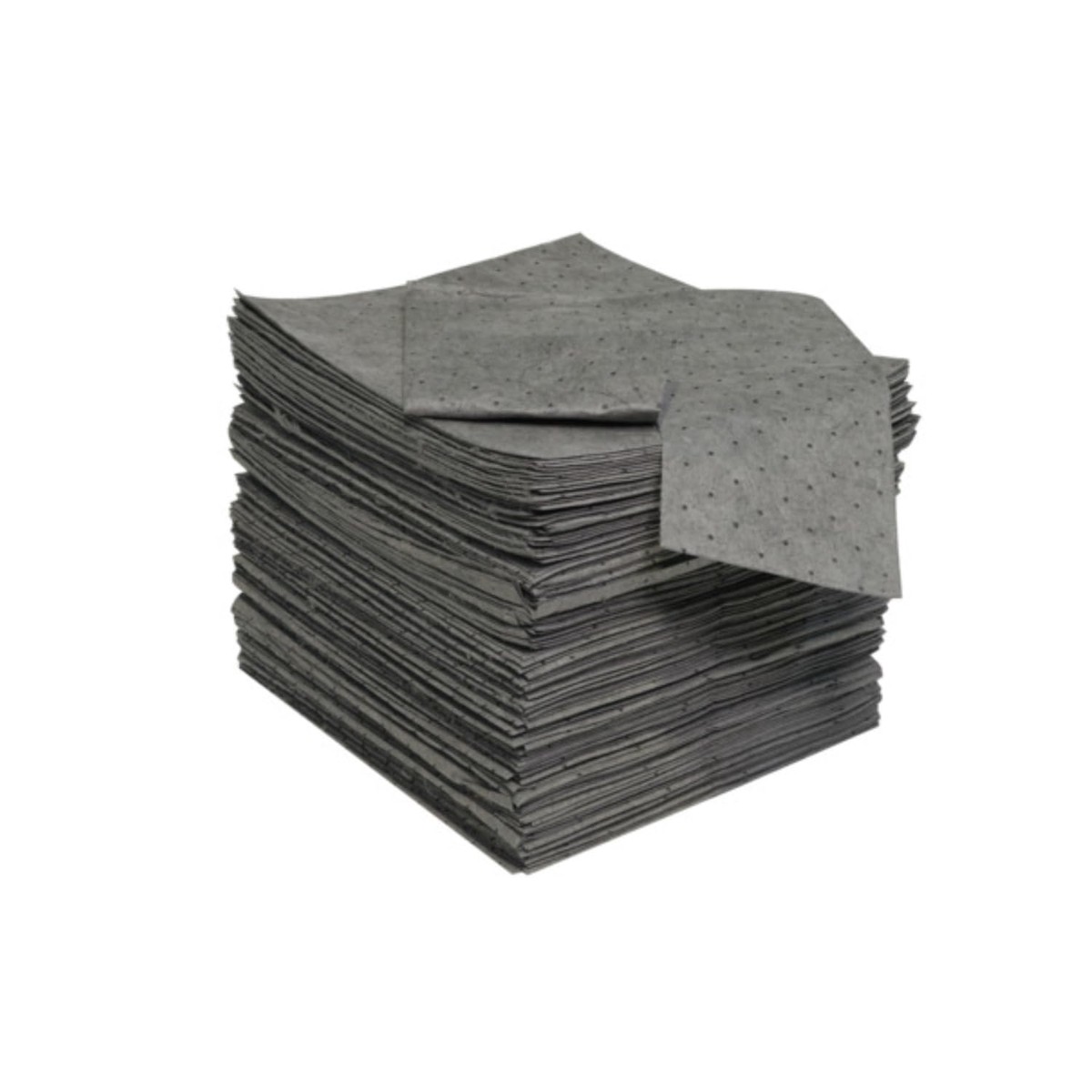 Spilfyter Universal Absorbent Pads for Quick Small and Light Drips Cleanup | 16" x 18" Light Duty Single Ply Sheets | Absorbs up to 30 Gallons per Case | 200 Count Pack |