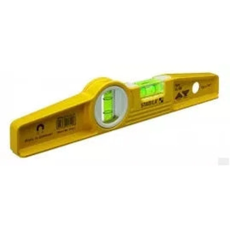 Stabila 25100 Type 81SM Die Cast Magnetic Torpedo Level, 10″