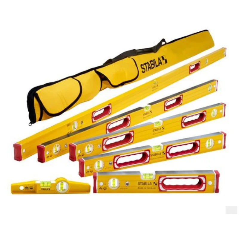 Stabila 78296 Type 196 Classic 6pc Level Set & Case