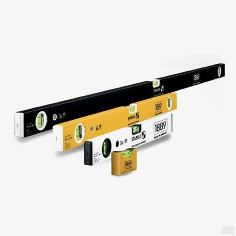 STABILA Limited Edition “1889” 4 Level Set – 48″/24″/16″/Pocket [22130]
